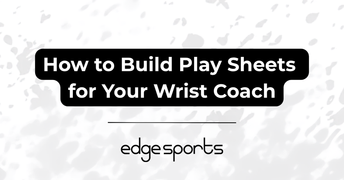How to Build Play Sheets for Your Wrist Coach