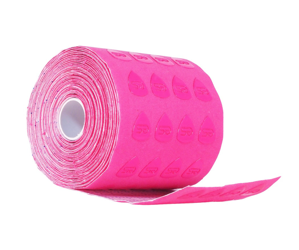 pink turf tape for football athletes. breast cancer pink for athletes.